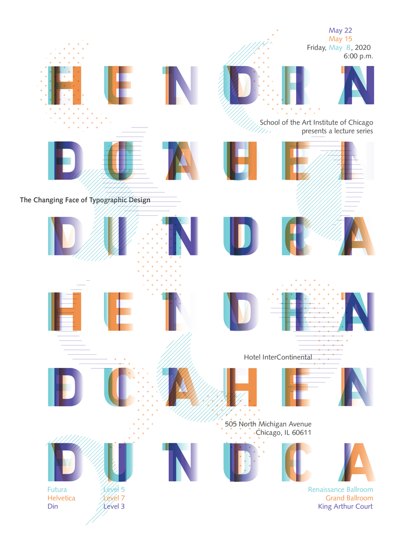 Katie McCurdy Williams, Color, Economy of Means, Year 2, 2020, SAIC