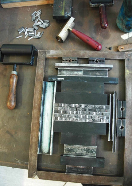 Livia Lima & Jenny Man, Fusion, Letterpress, Year 3, 2007, AUT University