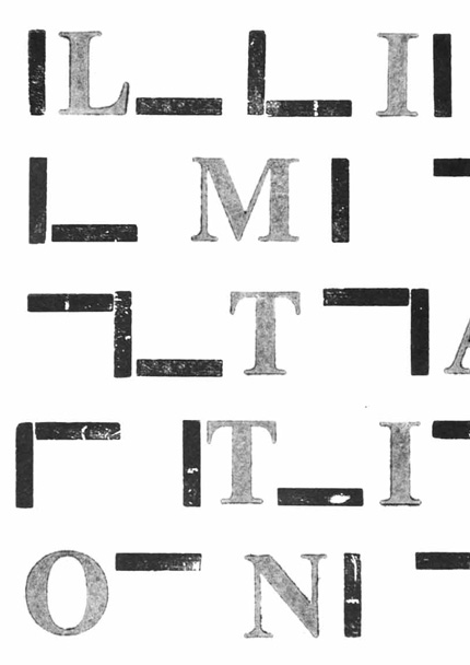 Livia Lima & Jenny Man, Fusion, Letterpress, Year 3, 2007, AUT University