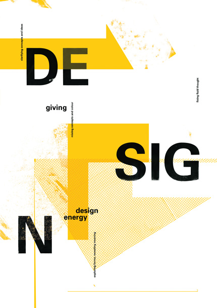 Livia Lima & Jenny Man, Fusion, Silkscreen Poster, Year 3, 2007, AUT University