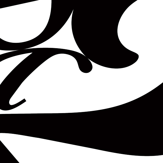 Elaine Li, Letterforms, Year 1, 2009, SAIC