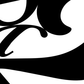 Elaine Li, Letterforms, Year 1, 2009, SAIC