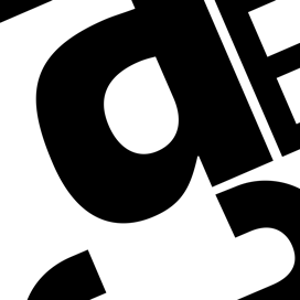 Amy Eibach, Letterforms, Year 1, 2010, SAIC