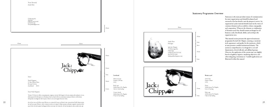 Kim Shen, Standards Manual, Year 2, 2006, AUT University