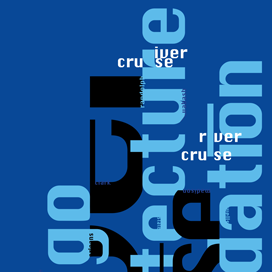 Maura Murphy, Type as Image, River Cruise, Year 1, 2000, SAIC