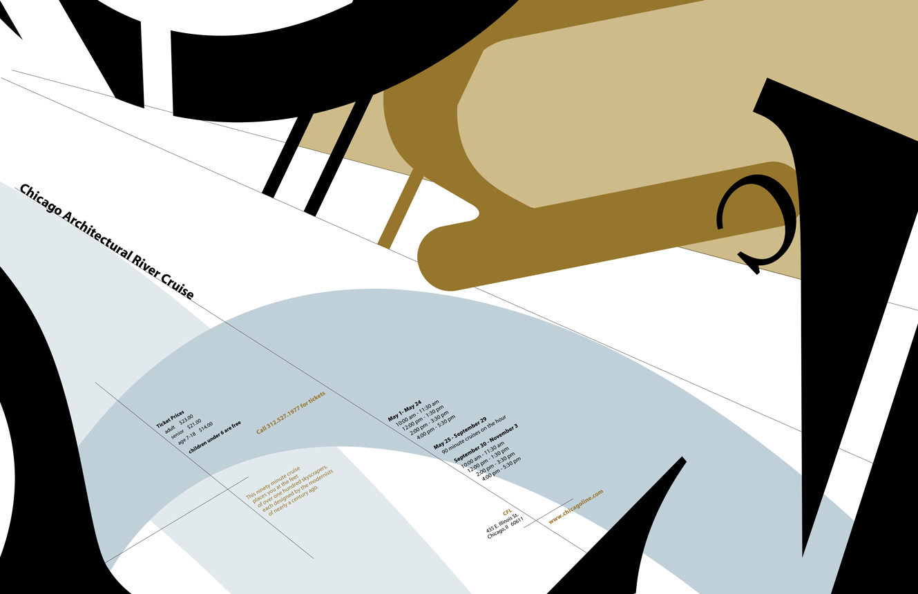 Melissa Doro, Type as Image, River Cruise, Year 1, 2002, SAIC