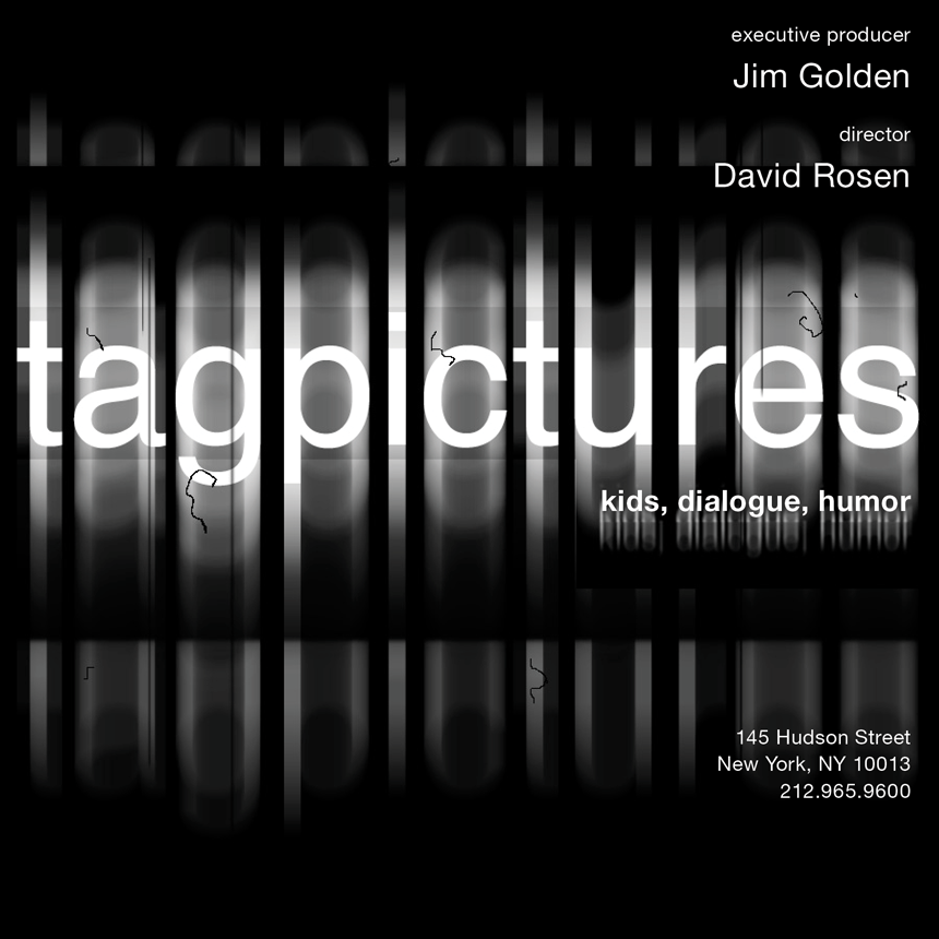 Tiffany Calvert, Type as Image, Tag Pictures, Year 1, 2002, SAIC