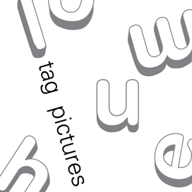 Tania McCrae, Type as Image, Tag Pictures, Year 2, 2004, AUT University