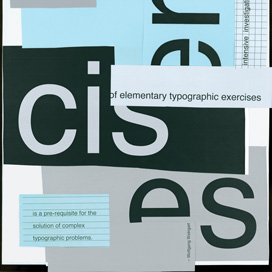Zoe Ikin, Type as Image, Type High, Year 3, 2007, AUT University