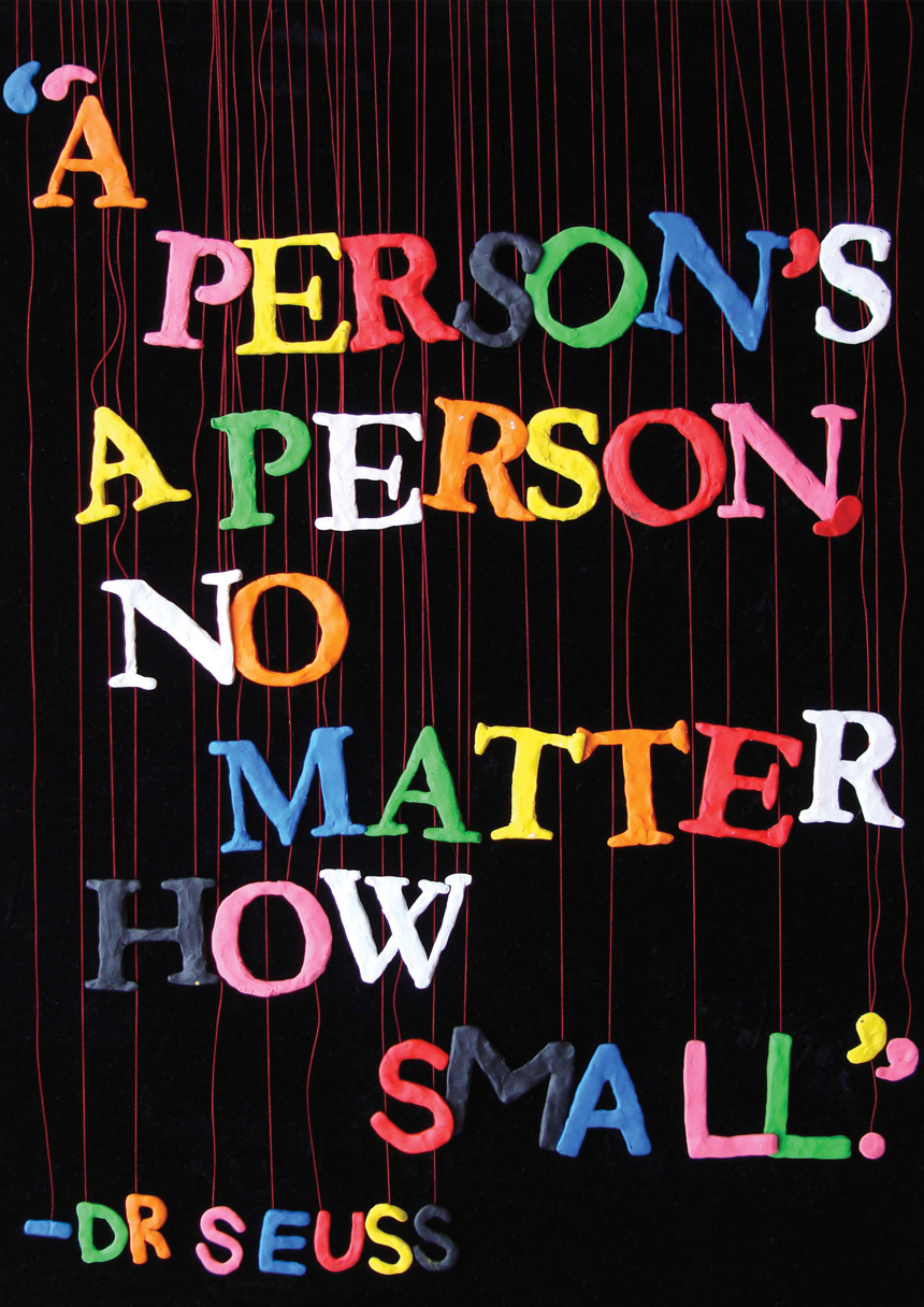 Alexandra Kriechbaum, Type as Image, Type High, Year 3, 2007, AUT University