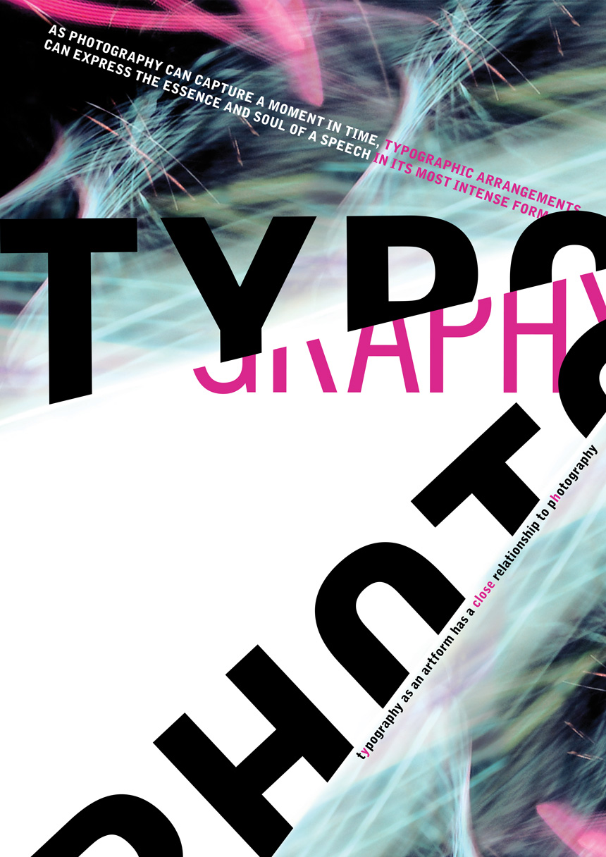 Livia Lima, Type as Image, Type High, Year 3, 2007, AUT University