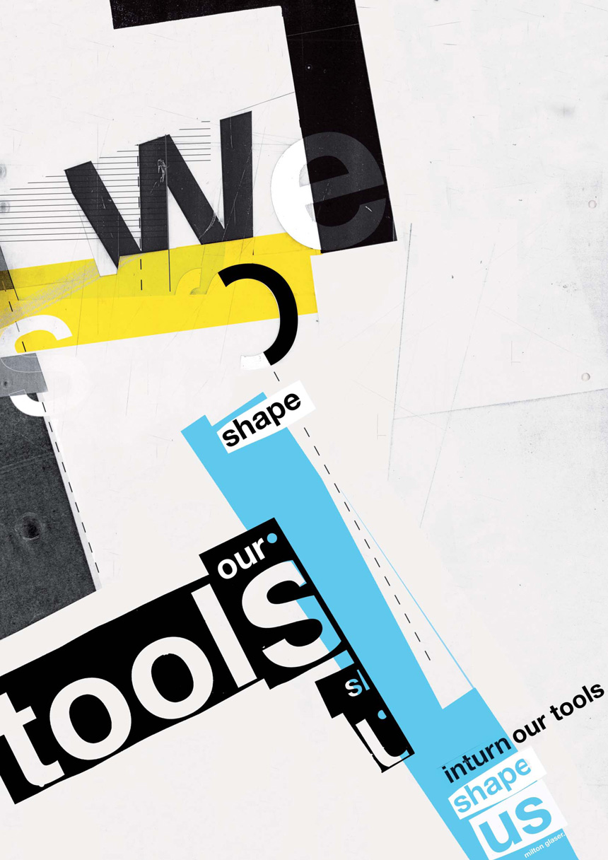 Andrew Bamford, Type as Image, Type High, Year 3, 2008, AUT University