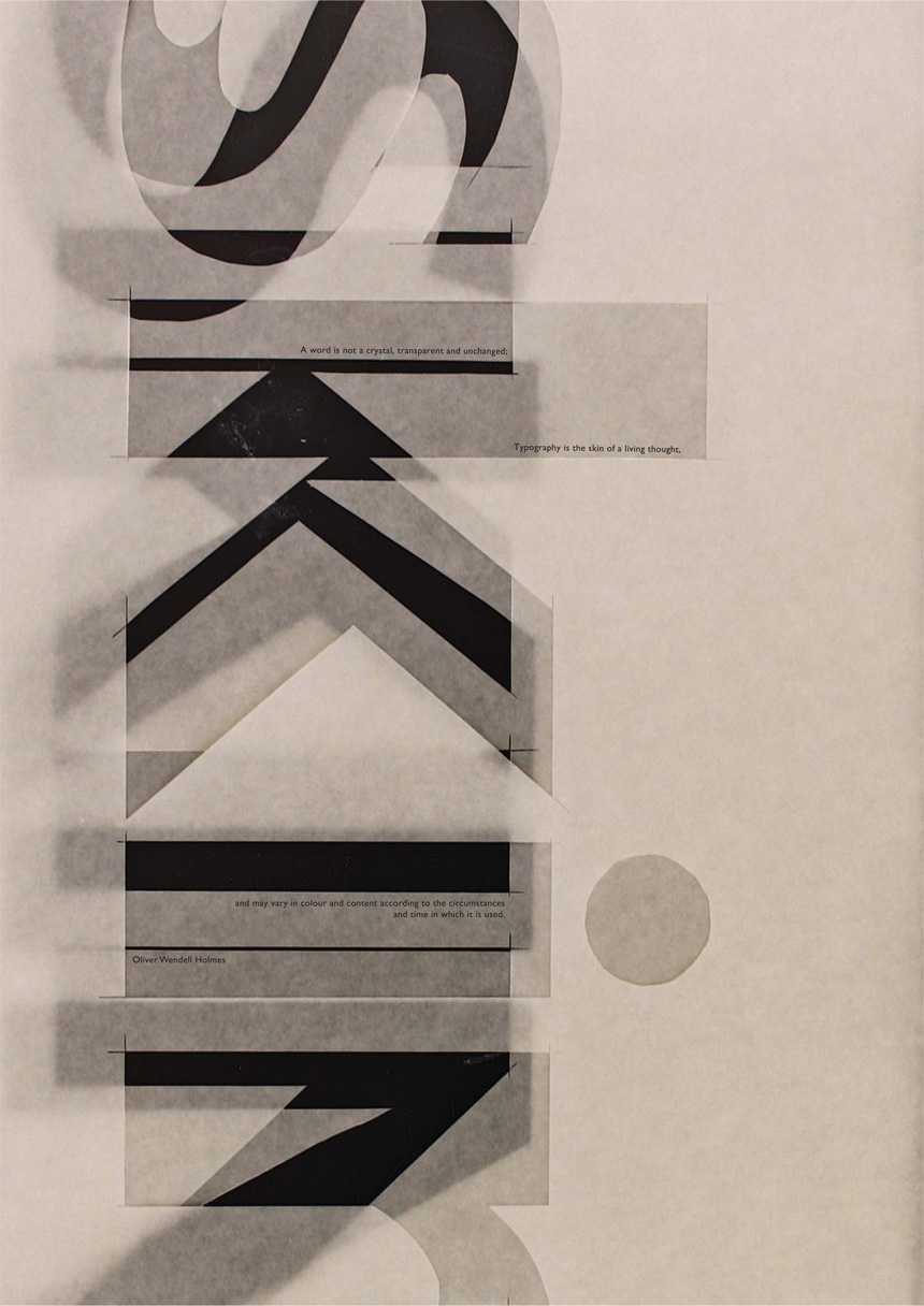 Emily Williamson, Type as Image, Type High, Year 3, 2008, AUT University