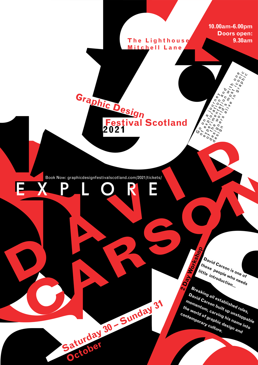 Thomas Puech, Type Speak, David Carson Workshop, Year 2, 2021, SAIC