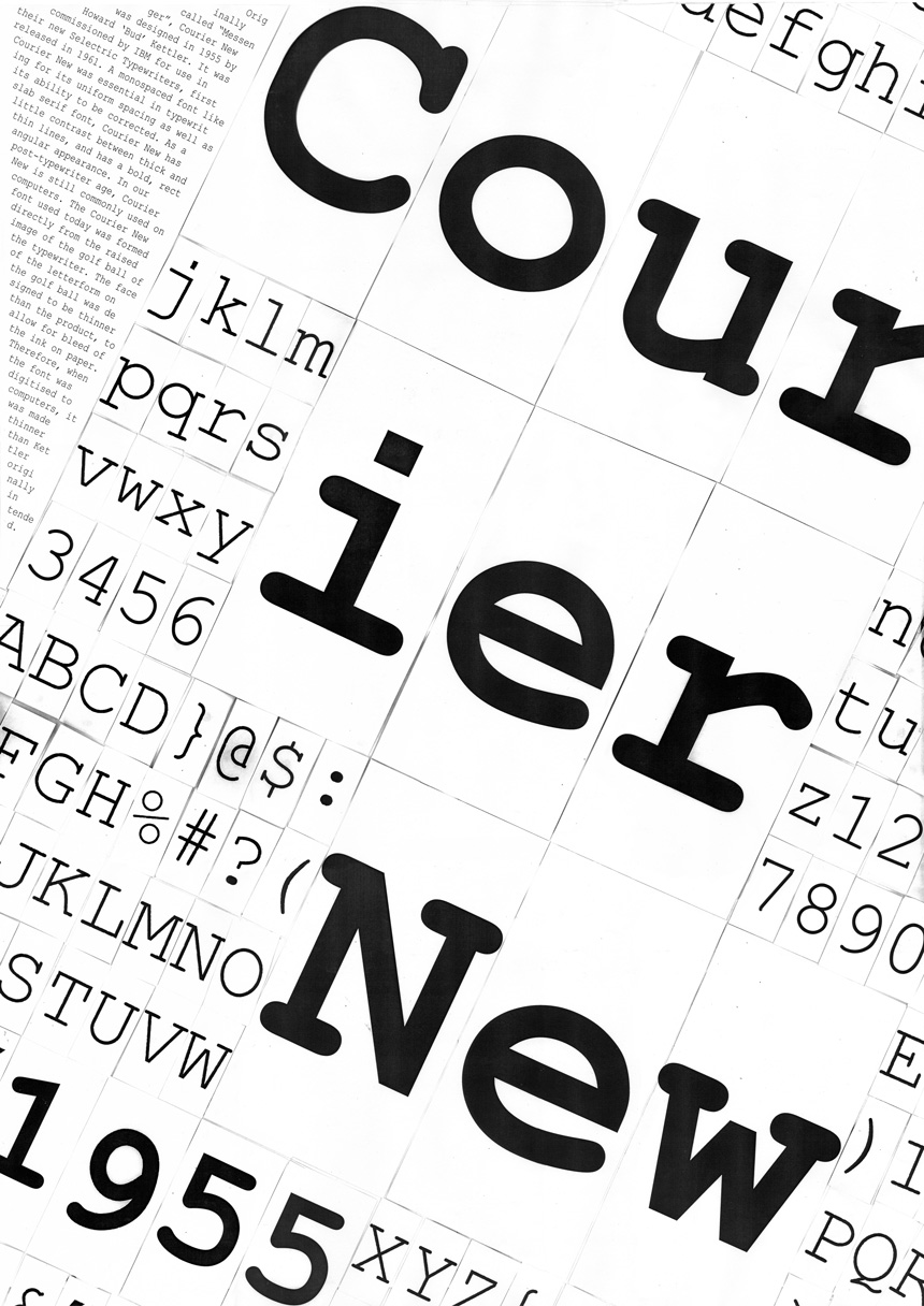 Nicky Walsh, Type History, Year 1, 2007, AUT University