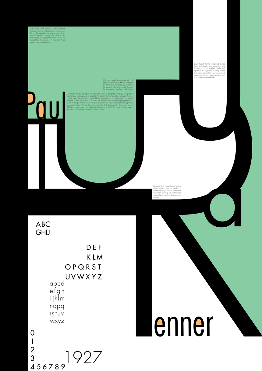 Ahyun Kim, Type History, Year 1, 2009, SAIC