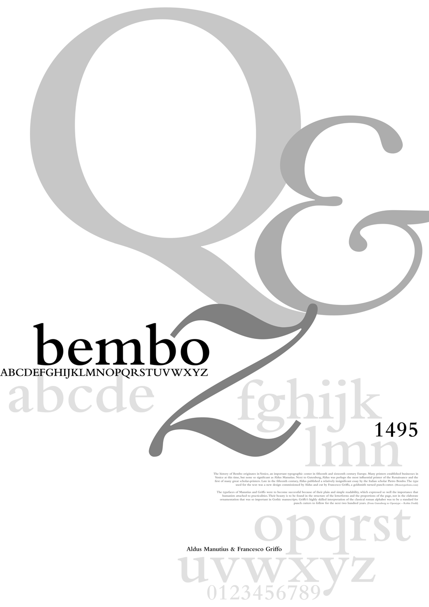 Amy Eibach, Type History, Year 1, 2010, SAIC