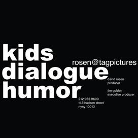 Denny Liu, Type Variations, Tag Pictures, Year 1, 2001, SAIC