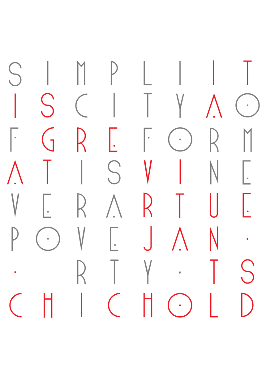 Toni Jiang, Type Variations, Type High, Year 3, 2007, AUT University