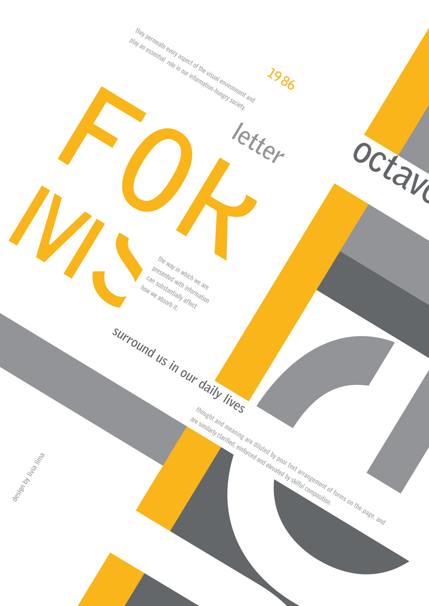 Livia Lima, Type Variations, Type High, Year 3, 2007, AUT University