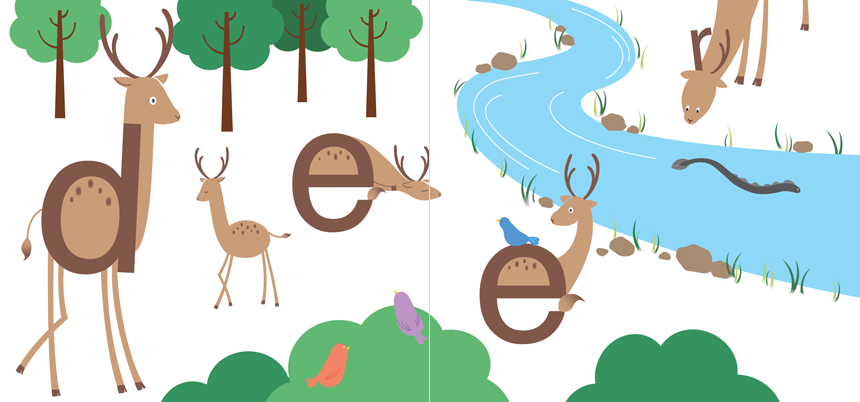 Kanae Tsujita, What Can You Find? Deer, Year 3, 2004, AUT University