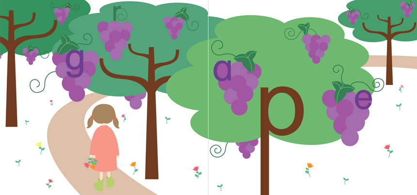 Kanae Tsujita, What Can You Find? Grape, Year 3, 2004, AUT University