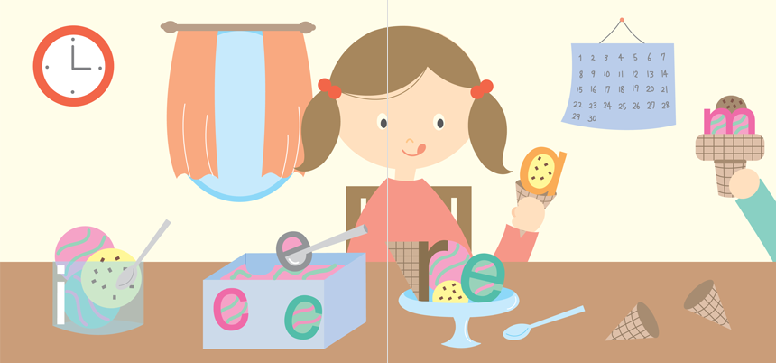 Kanae Tsujita, What Can You Find? Ice Cream, Year 3, 2004, AUT University