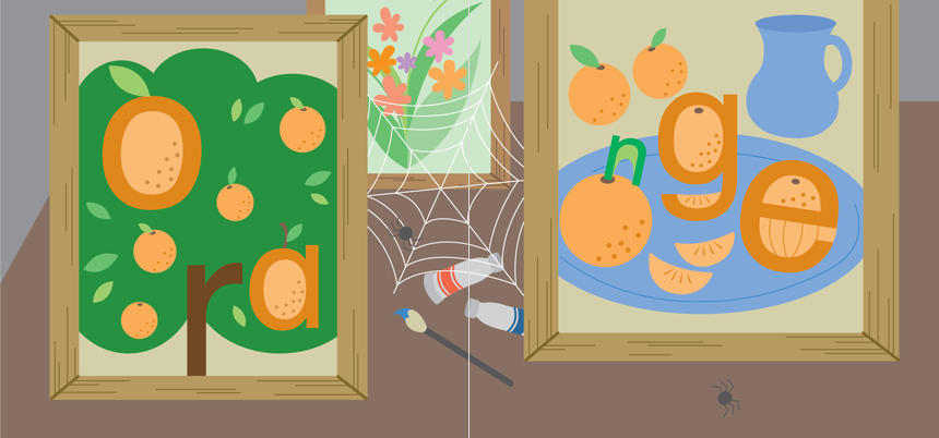 Kanae Tsujita, What Can You Find? Orange, Year 3, 2004, AUT University